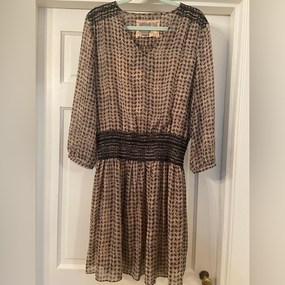 Anthropologie, Vanessa Virginia dress WORN ONCE! No imperfections! SZ LARGE
